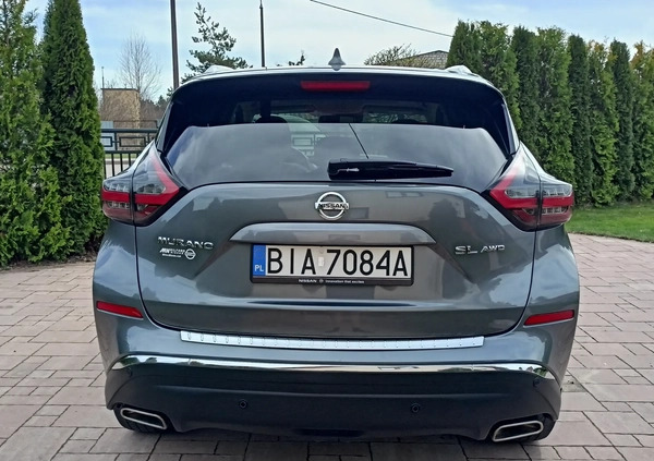 Nissan Murano cena 123500 przebieg: 61500, rok produkcji 2020 z Białystok małe 742